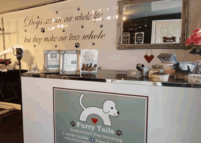 furry tails dog grooming salon